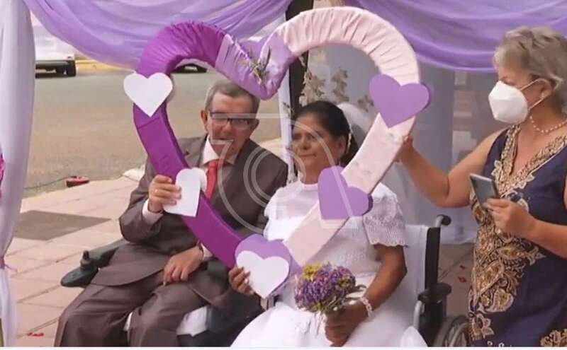 La ceremonia tuvo lugar este mediodía en la Residencia Mixta de Taliarte/Fotograma de RTVC.